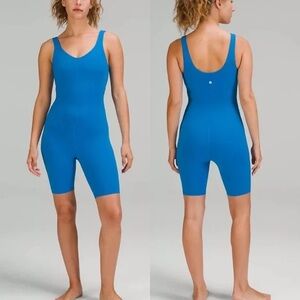 Lululemon Align Bodysuit 8" - Poolside Blue